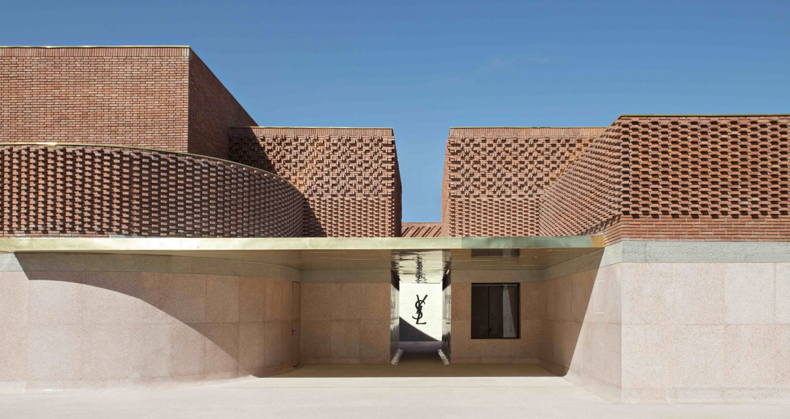 Musée Yves Saint Laurent Marrakech façade 
