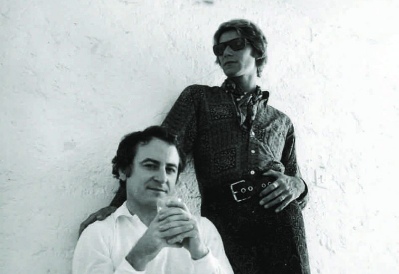 Pierre Bergé et Yves Saint Laurent © DR