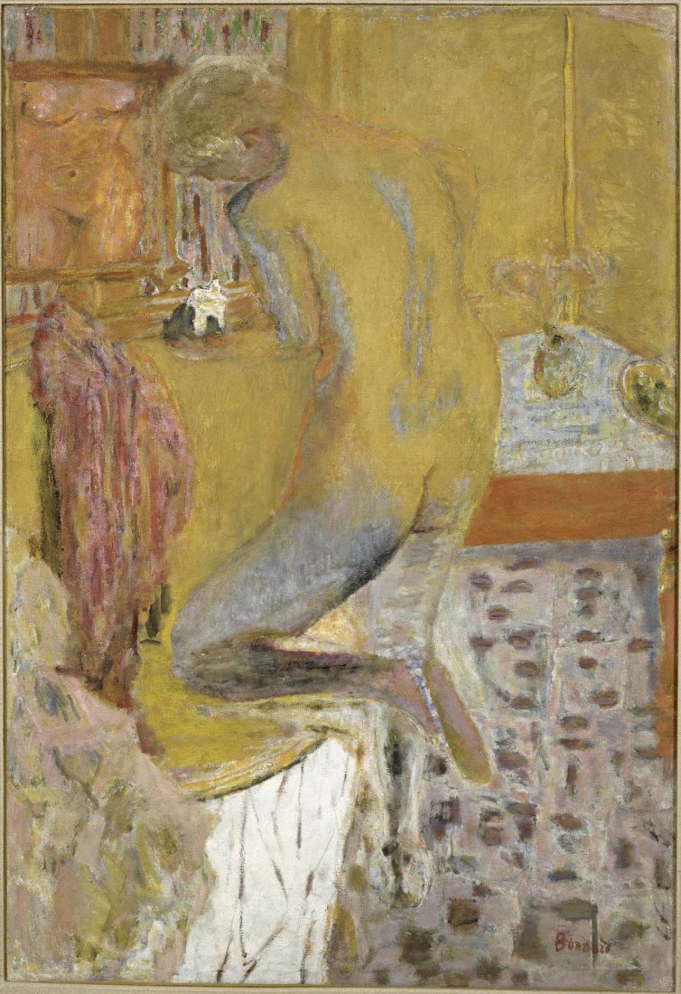 Bonnard Pierre (1867-1947). Paris, Centre Pompidou Nu de profil