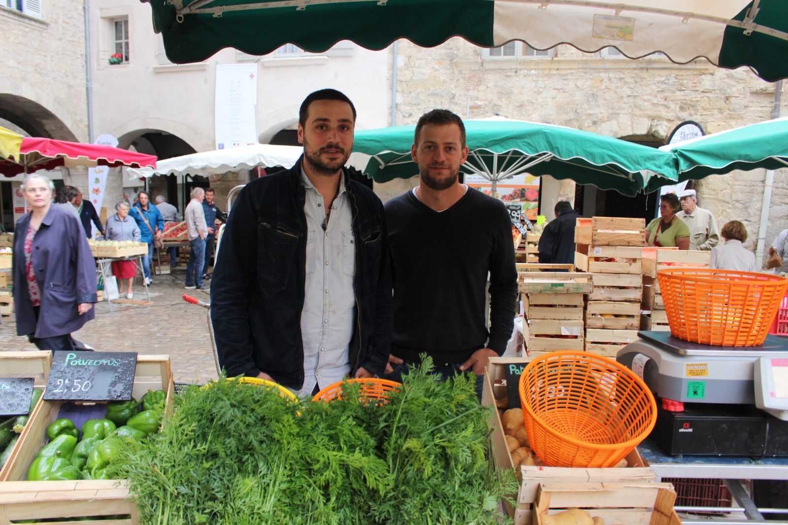 Villefranche-de Rouergue Quentin Bourdy et un des frères Cayrade 