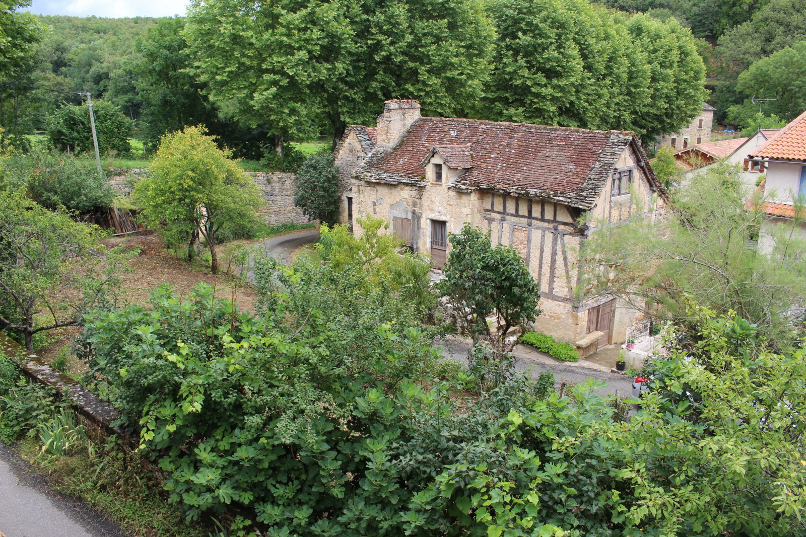 Aveyron - ancien moulin près de Villefranche de rouergue