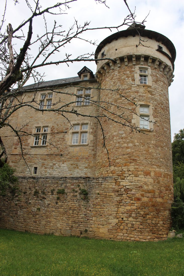 Aveyron - Le château de Saint-Rémy - donjon