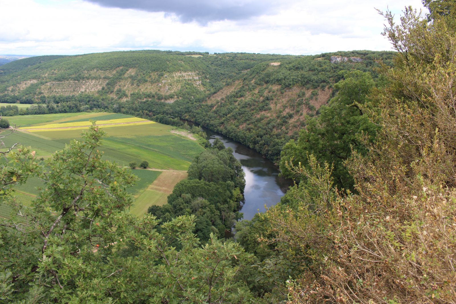 Aveyron - Le saut de la Mounine vue sur le Lot