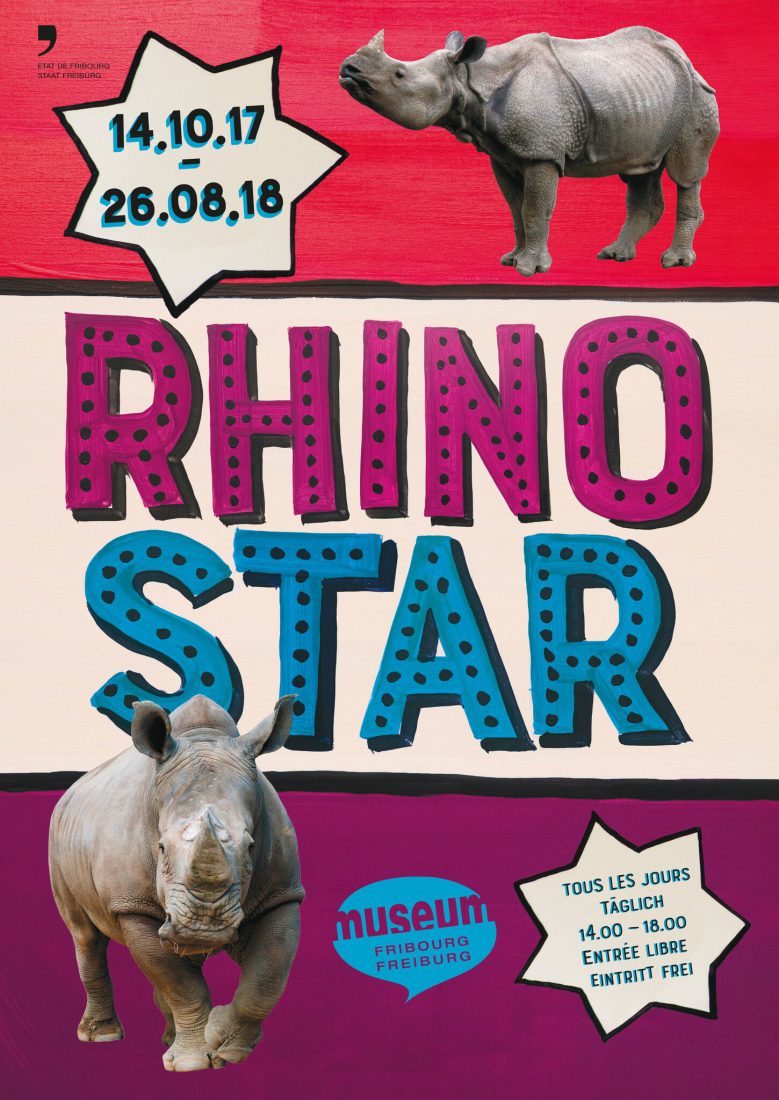 Affiche Rhinostar Fribourg
