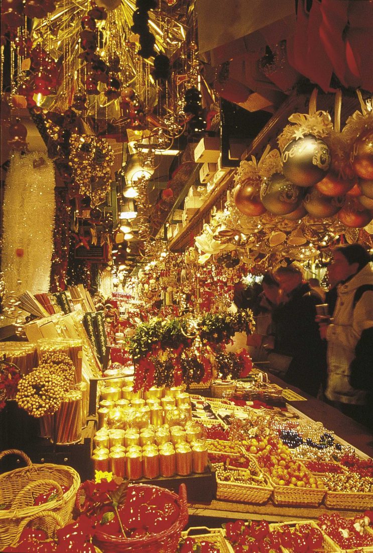 Strasbourg stand au marché de Noël 