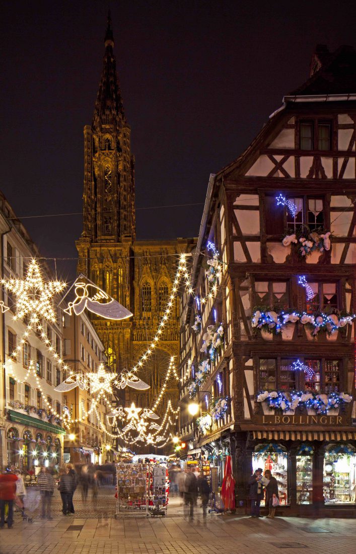 strasbourg Rue Mercière a noel