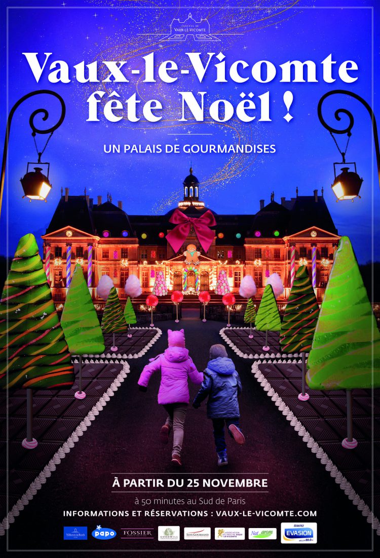 Affiche Noël 2017 Vaux-le-Vicomte 