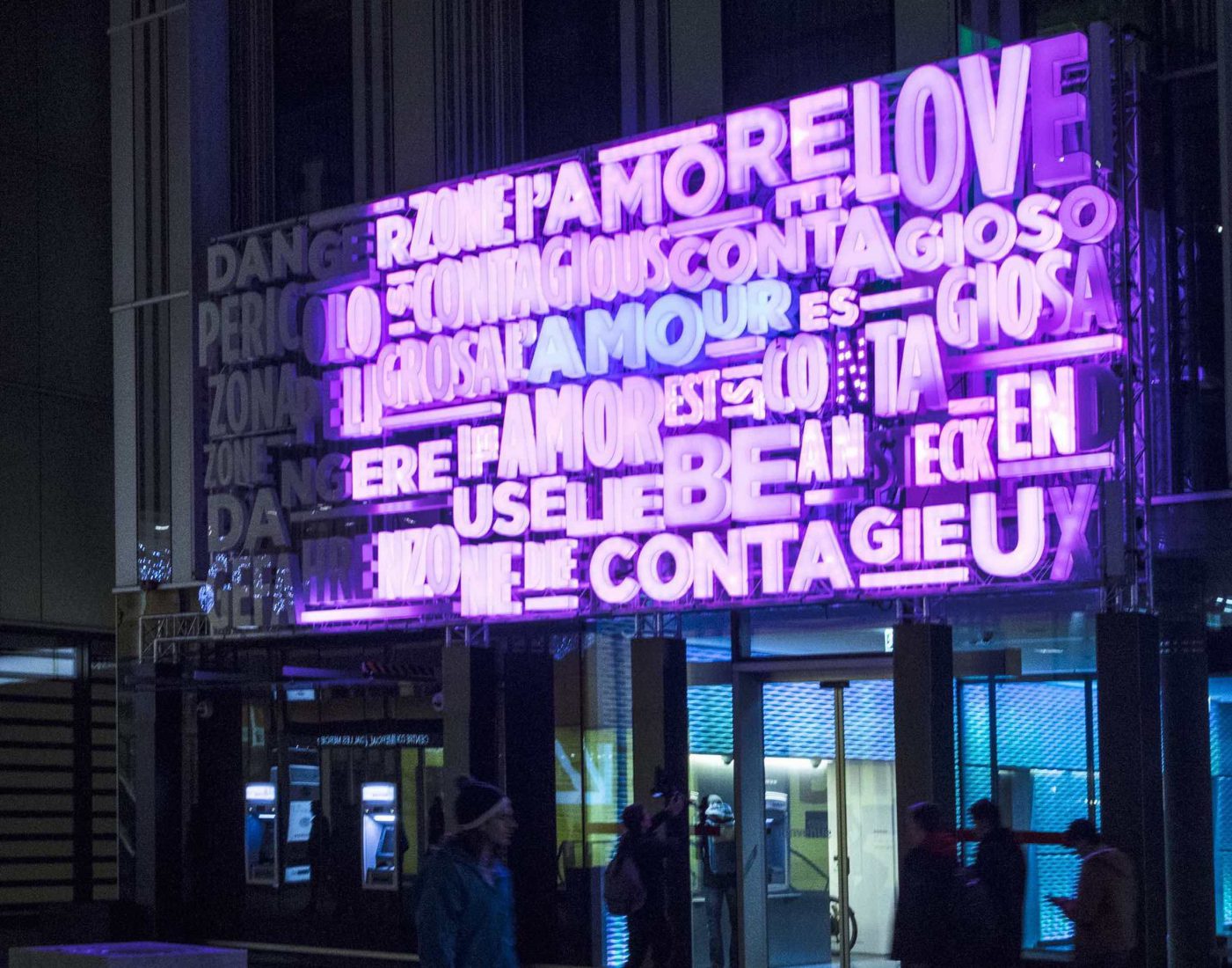 festival Lausanne lumières 2017 Flon raiffeisen