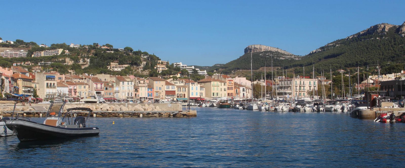 Cassis bouches du rhône vue générale