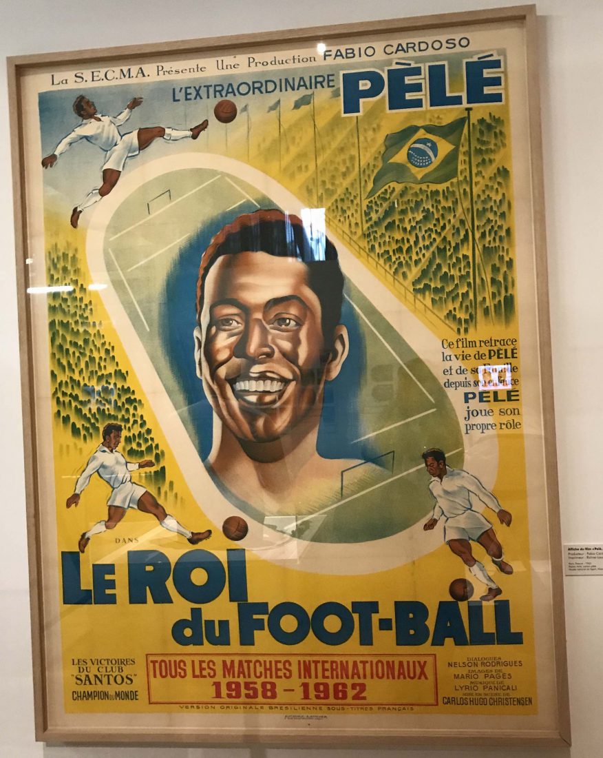 Marseille Mucem - Nous sommes Foot ! Affiche Pelé