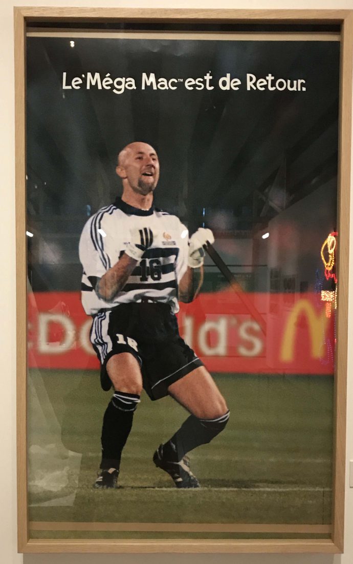 Marseille Mucem - Nous sommes Foot ! Pub Barthez