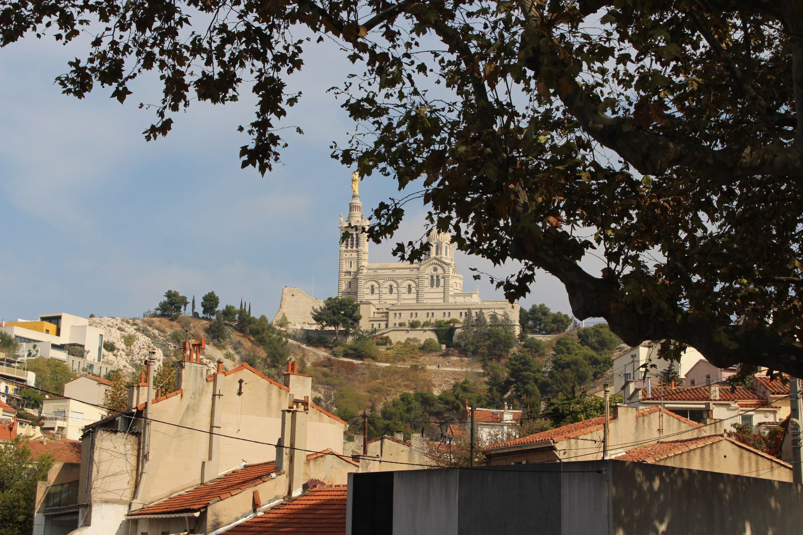 Marseille montée vers La Bonne Mère