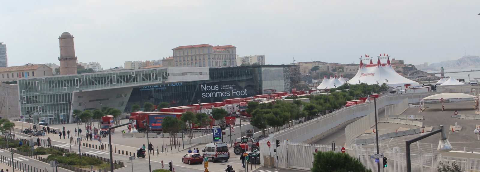 Marseille Mucem Expo Nous sommes Foot et cirque 