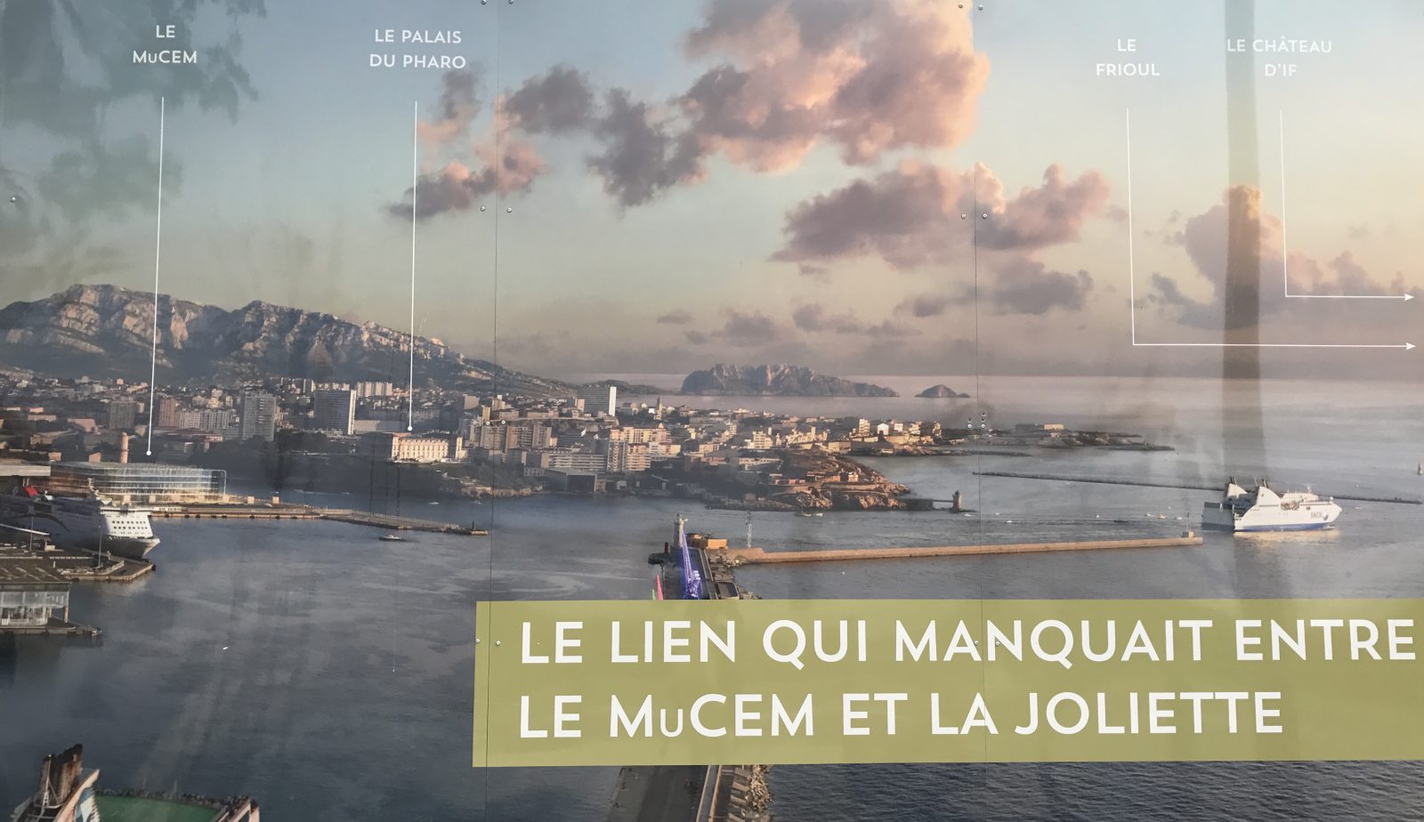 Marseille affiche MuCEM - la Joliette