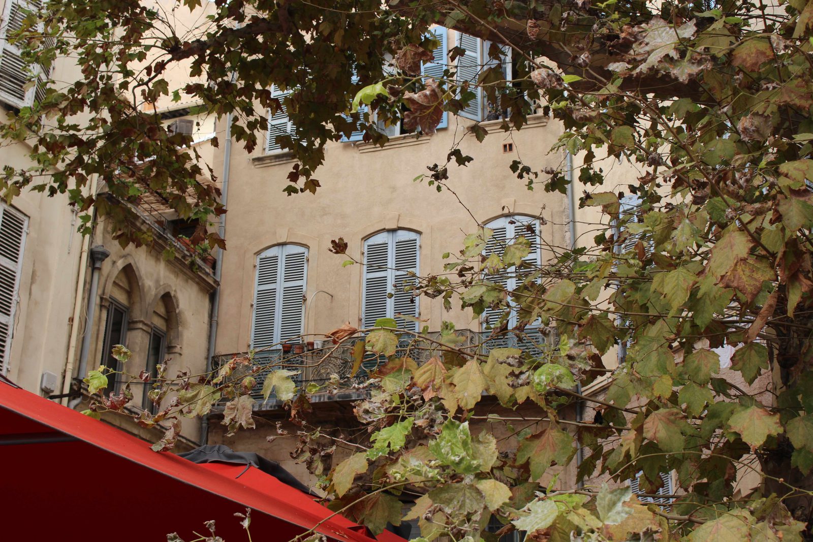 Marseille - maisons anciennes au Panier