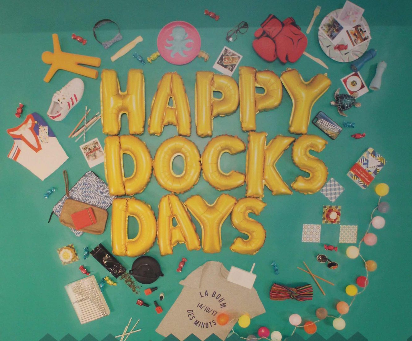 Marseille les Docks Affiche Happy Docks Days