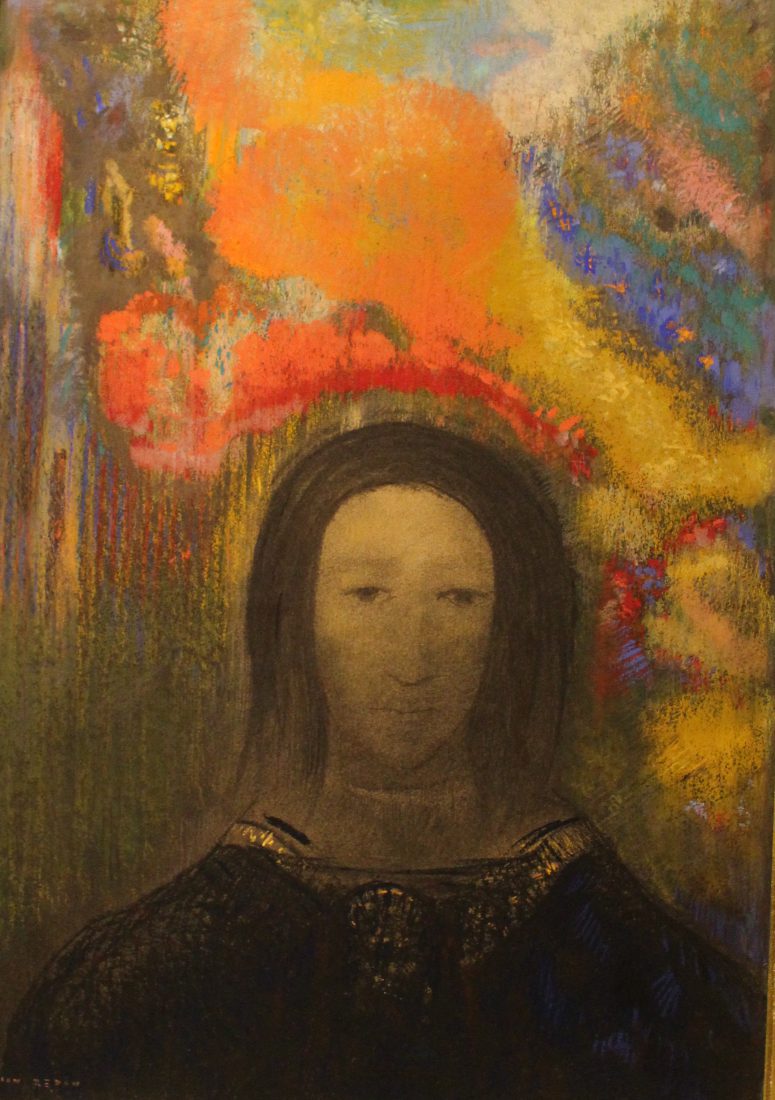 Hermitage Lausanne Pastels Odilon Redon - Rêverie