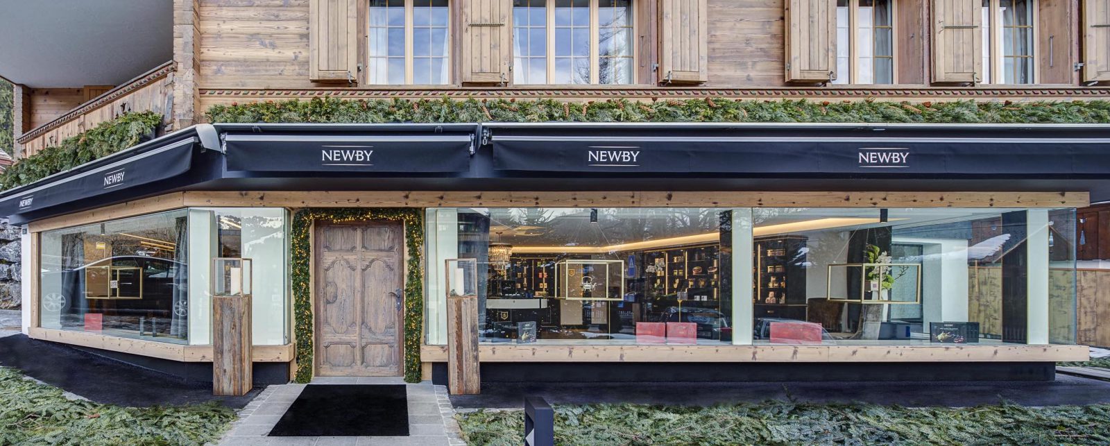 Newby Teas première boutique flagship suisse à Gstaad