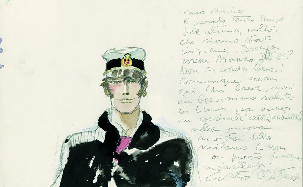 Corto Maltese – Portrait (1983) © Cong SA. Suisse