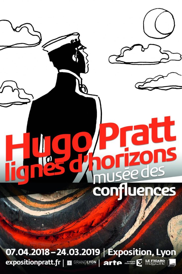 Affiche exposition Hugo Pratt 2018