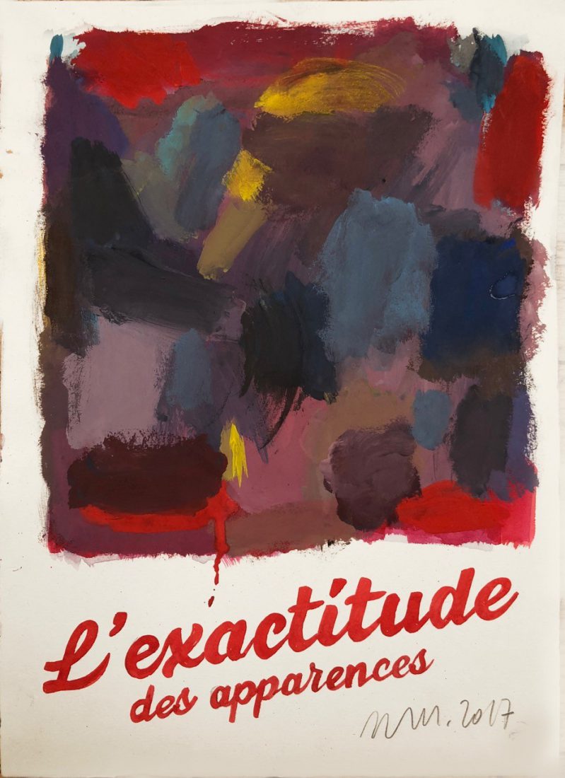 Nelly Maurel, L'exactitude des apparences