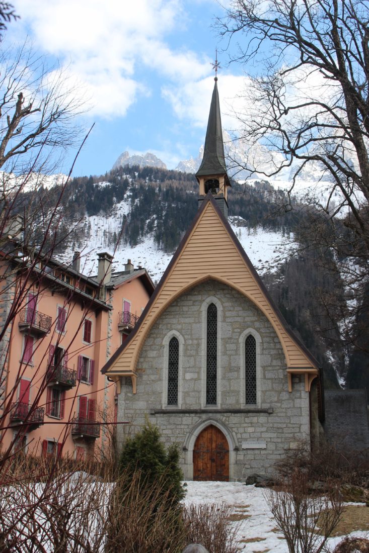 église anglaise de Chamonix