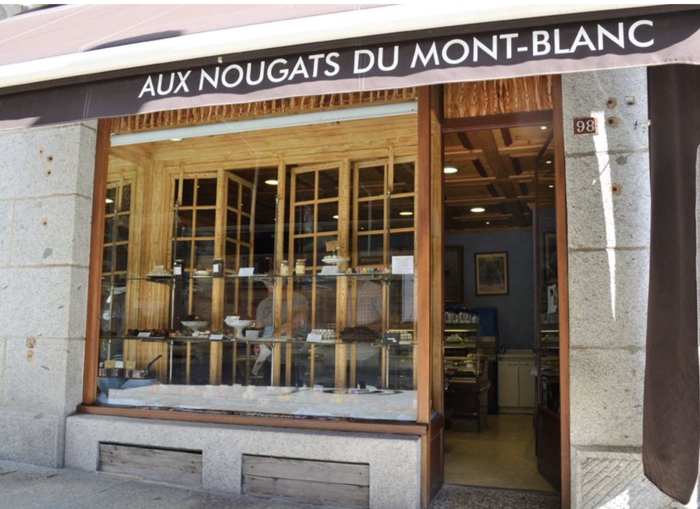 Chamonix boutique Aux nougats du mont blanc 