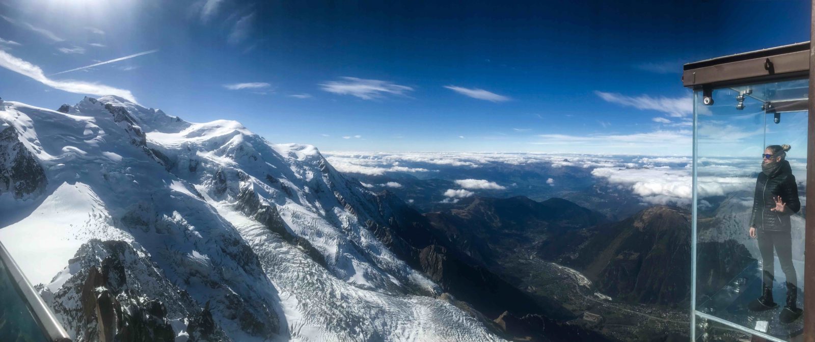 panorama aiguille du midi