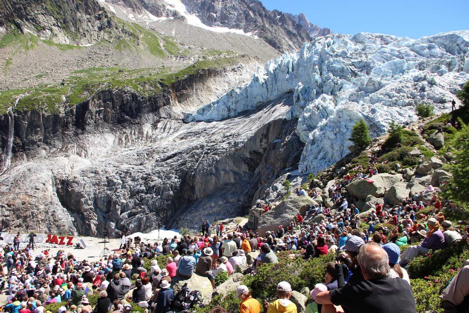 Chamonix cosmojazz mer de glace