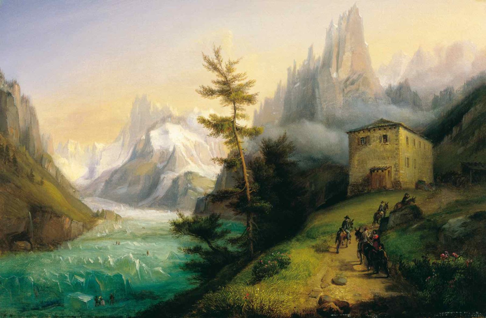 François-Edme Ricois-collection Musée Alpin Chamonix