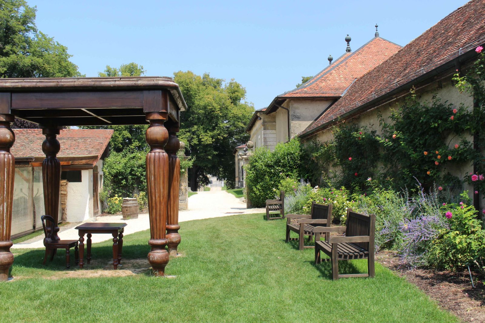 jardins de Vuillerens table géante