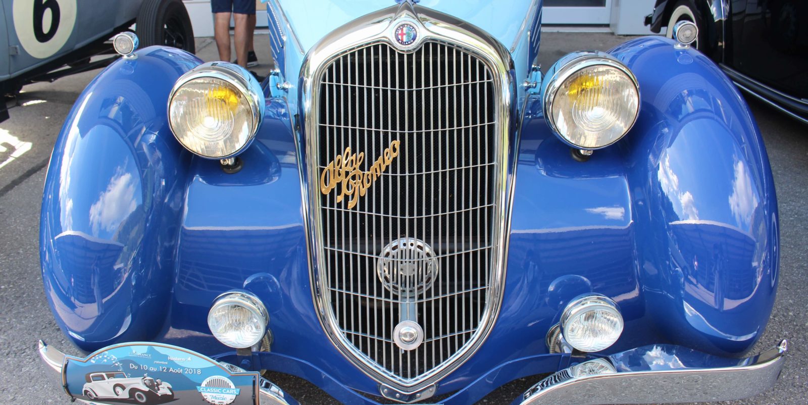 classic cars and Music Saanen Alpha Romeo vue avant