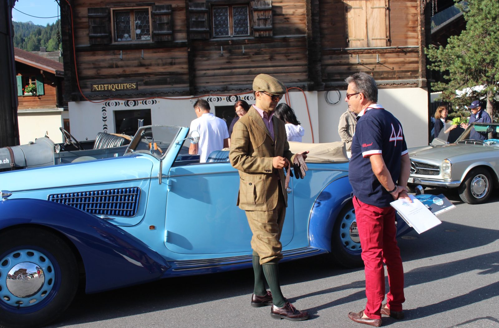  classic cars and Music Saanen Alfa Romeo