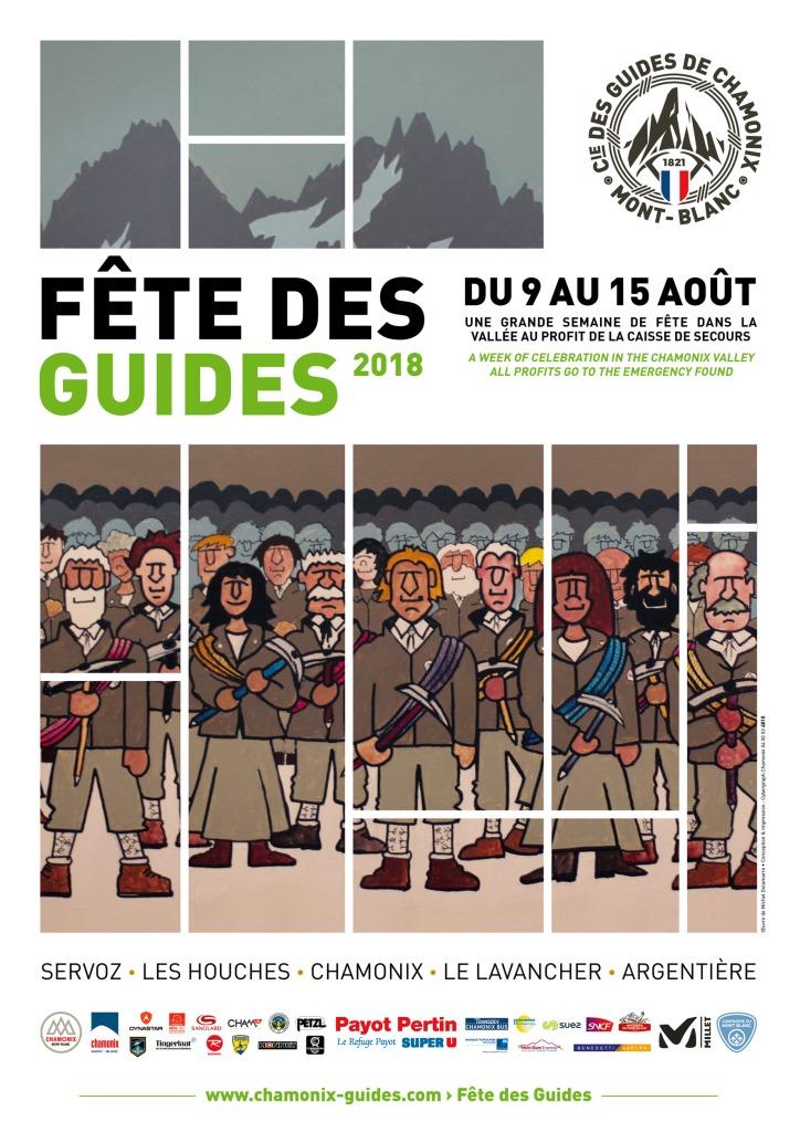 Fête des Guides à Chamonix 2018 affiche