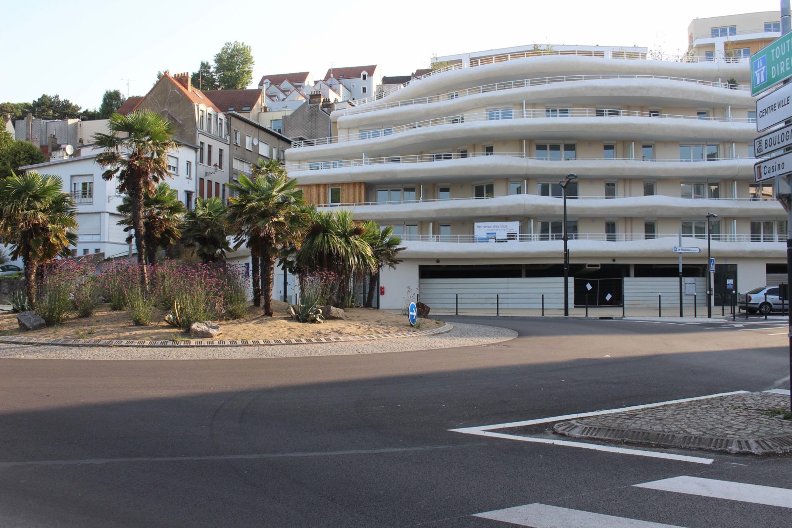 Boulogne-sur-Mer Les terrasses de la falaise