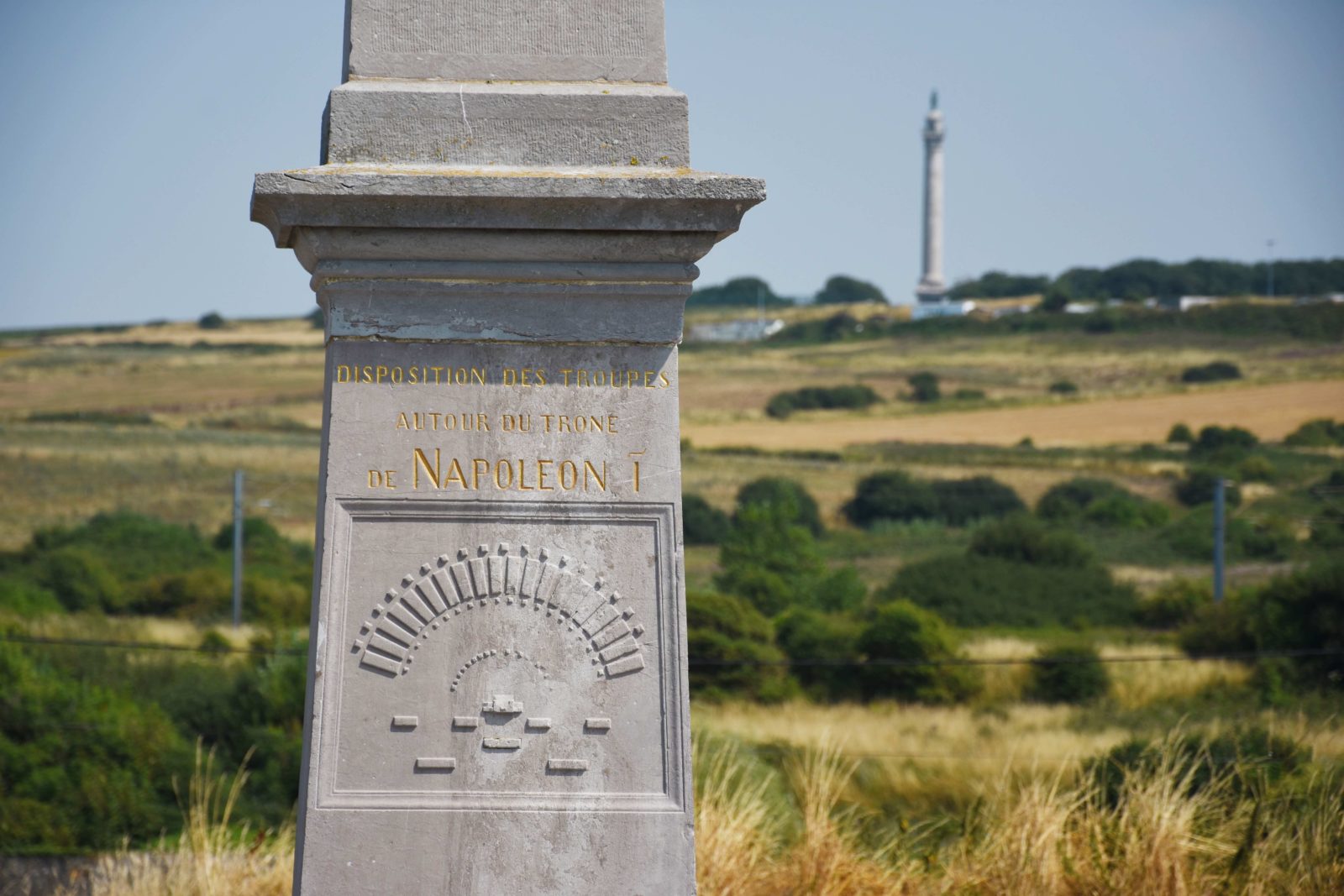 Wimille stèle Napoléon
