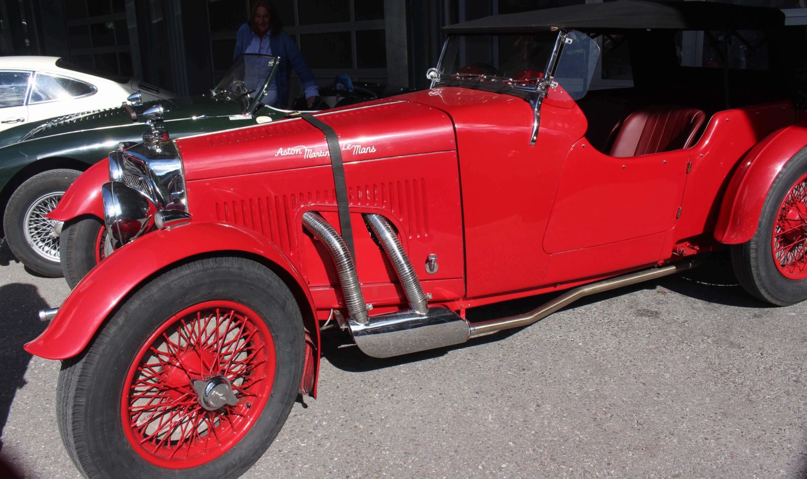  classic cars and Music Saanen Aston Martin le Mans 
