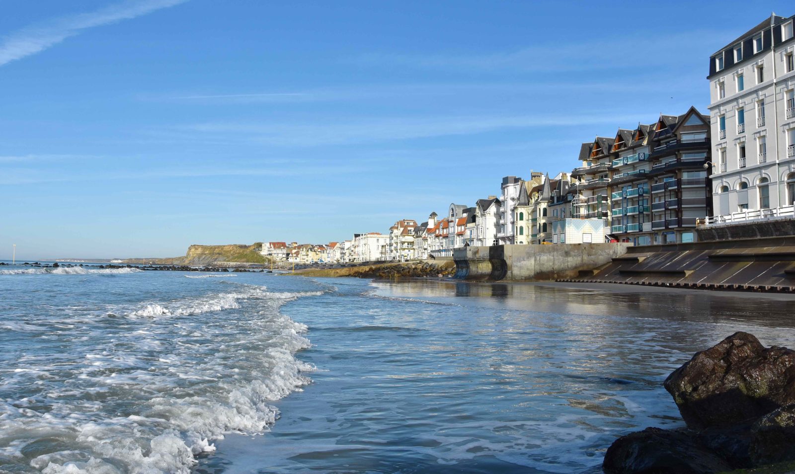 Wimereux le front de mer