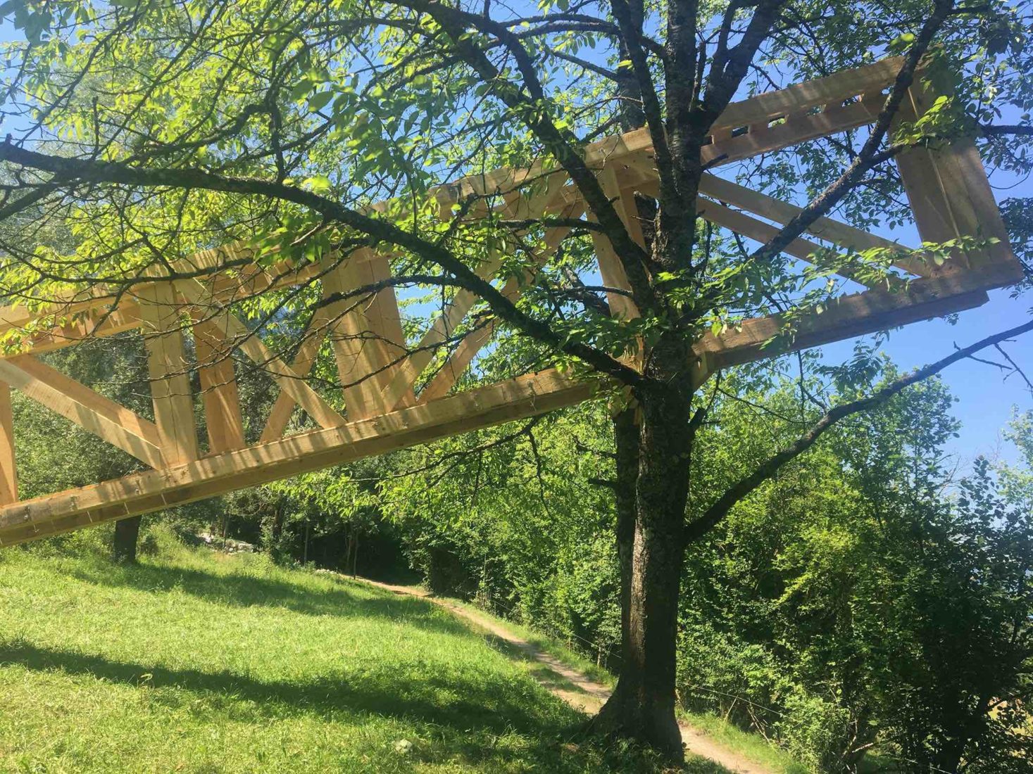 Annecy Festival des cabanes STAIRWAY TO HEAVEN