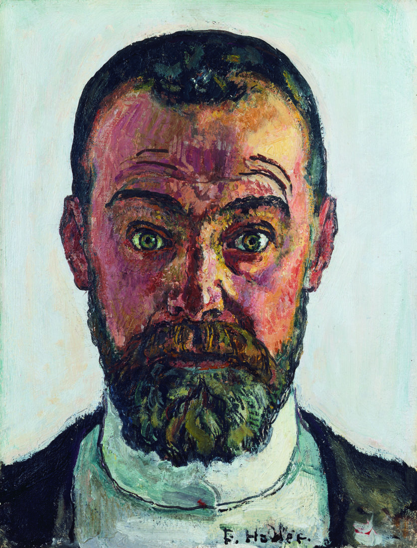 Hodler Selbstbildnis, 1912