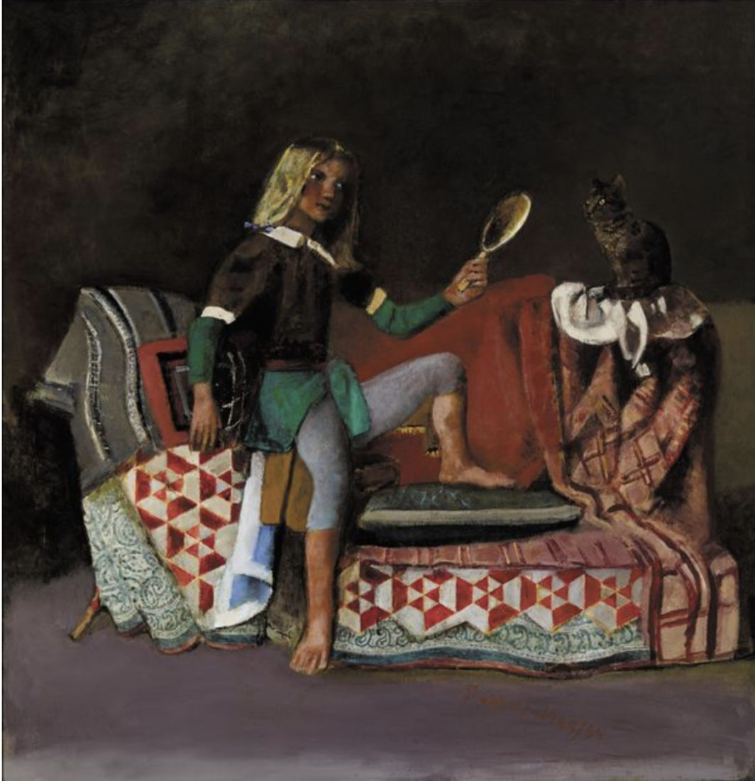 BALTHUS, LE CHAT AU MIROIR III, 1989-1994