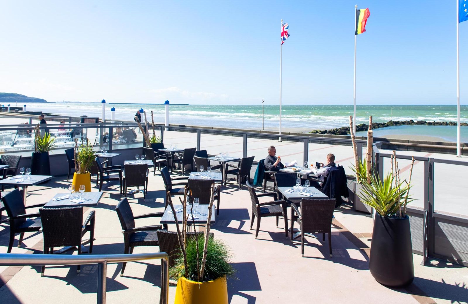 Wimereux hotel atlantic aloze terrasse