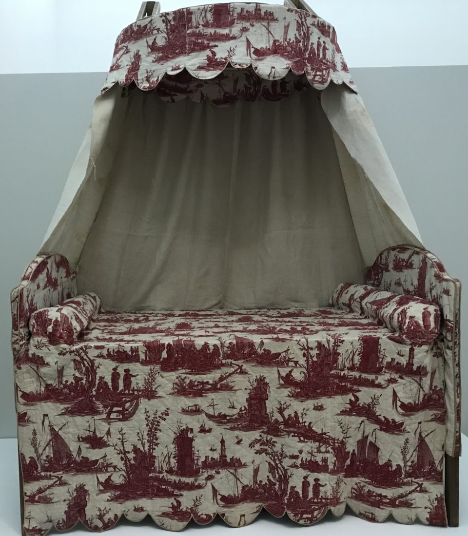 expo MAHN indiennes Neuchâtel Lit