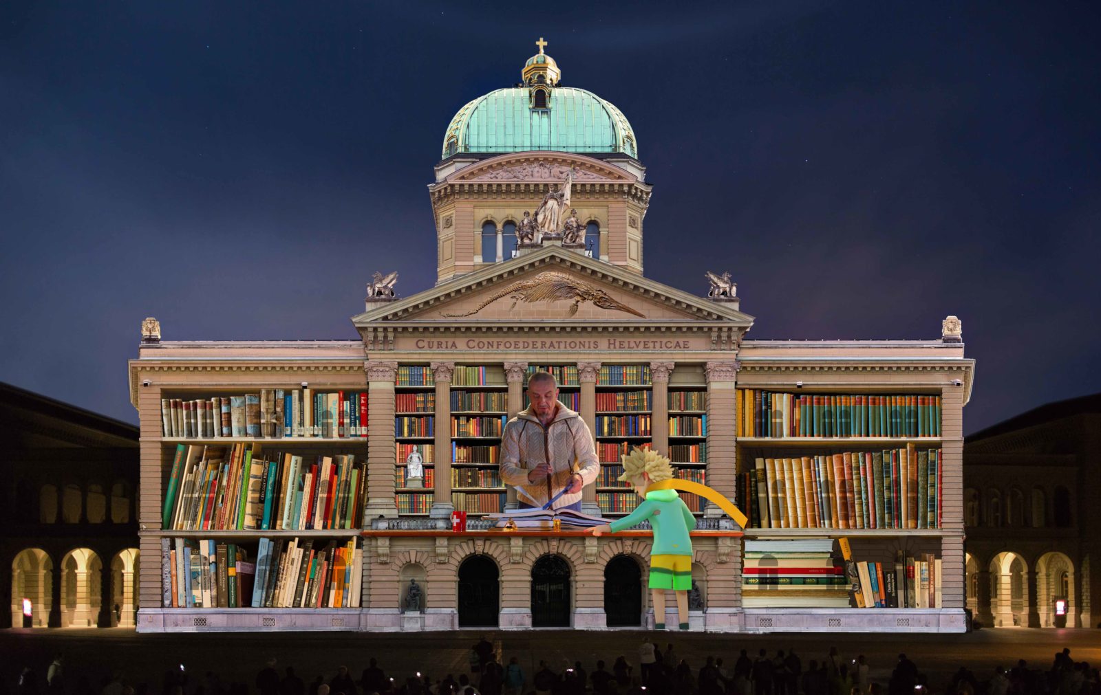 Rendez-vous Bundesplatz 2018 LE PETIT PRINCE le géographe