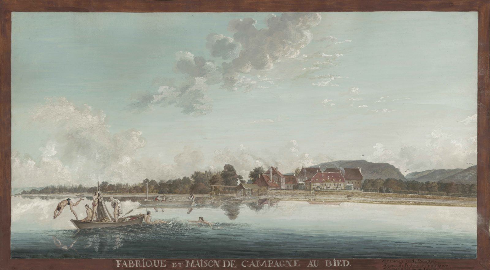 Fabrique et maison de campagne au Bied expo indiennes Neuchâtel