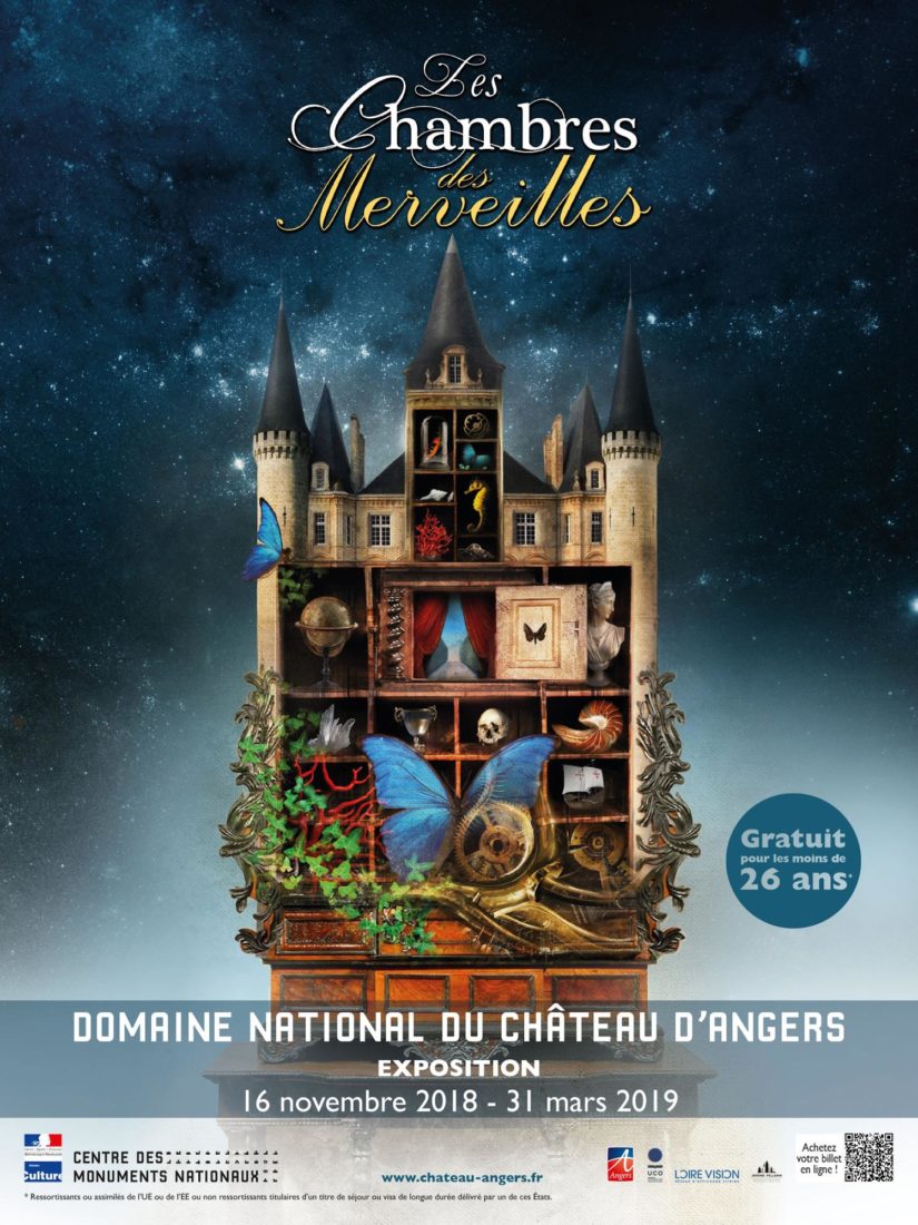 Affiche Chambres des Merveilles Château d’Angers 