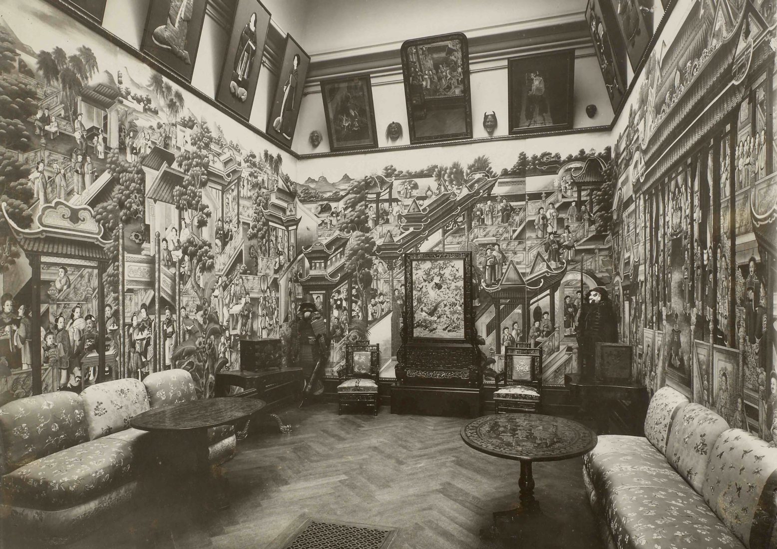 Musée Ariana, « chambre chinoise », 