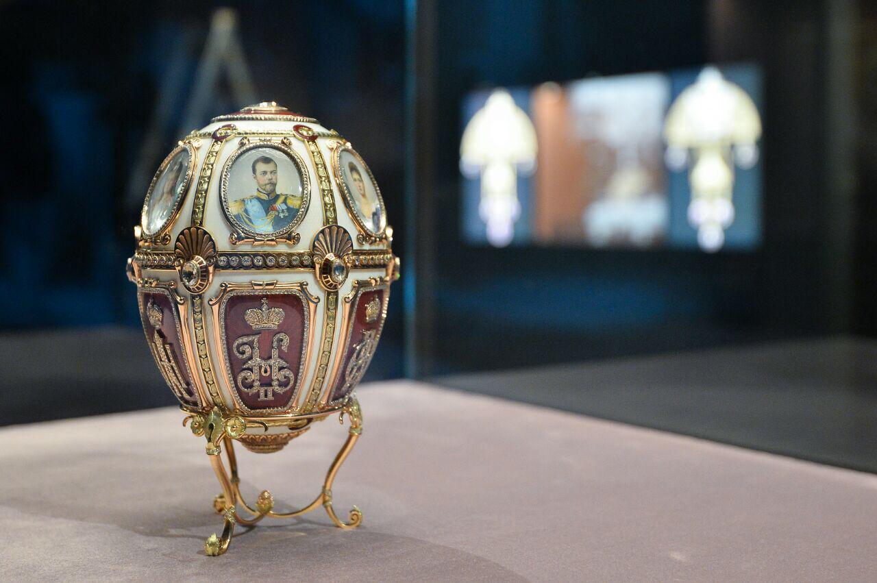 Exposition à Istra (Russie) Fabergé Oeuf de Pâques impérial