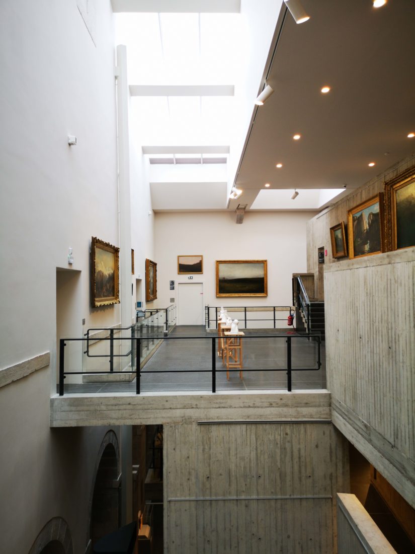 Musée beaux arts et archéologie Besançon intérieur