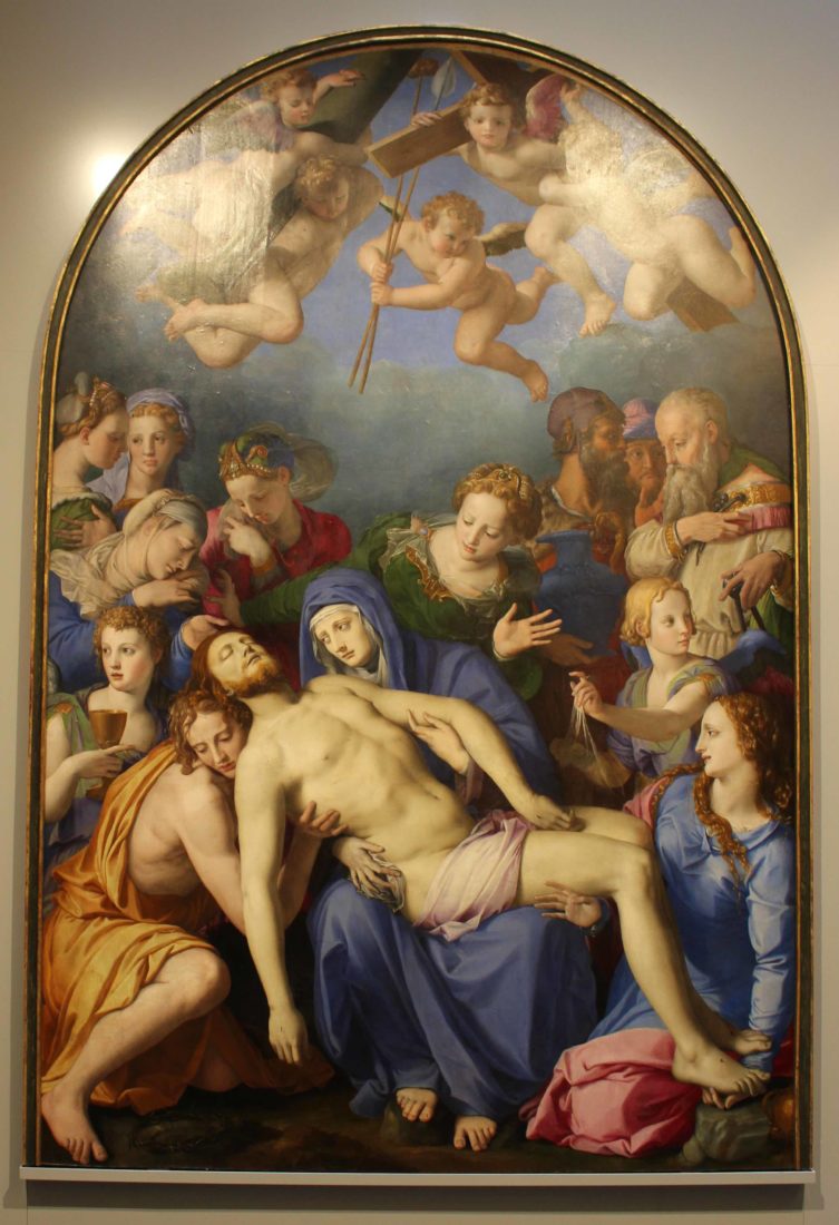 mbaa Besançon La Déploration sur le Christ mort Bronzino